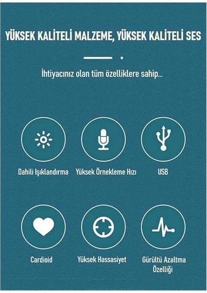 A6S-A Uzaktan Eğitim-Yayıncı Mikrofon Seti modelleri