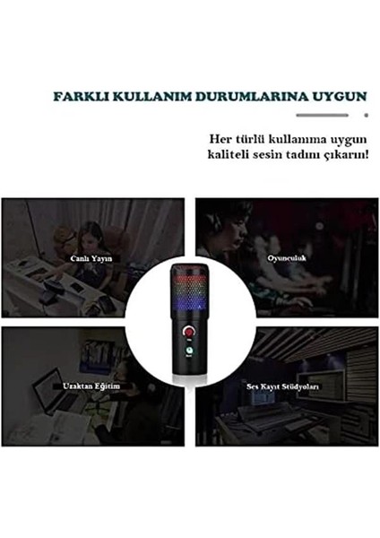 A6S-A Uzaktan Eğitim-Yayıncı Mikrofon Seti