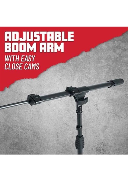 Gfw-Id-Mıc | Id Serisi Teleskopik Boom Kollu Tripod Mikrofon Standı