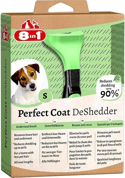 Perfect Coat Deshedder Küçük Irk Köpek Tarağı, Kısa ve Uzun Tüylü Köpekler Için modelleri