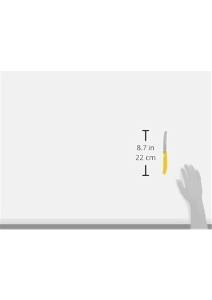 6.7836.L118B 11CM Blisterli Domates & Sosis Bıçağı, Sari