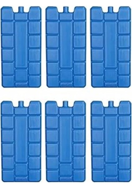 Buz Aküsü Extra Soğutma Özellikli Sıvılı 400 ml Kaset Termos Buz Aküsü 60 Saat Koruma 6 Adet