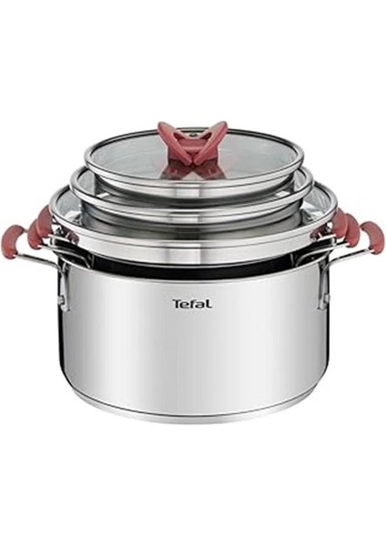 Optispace Çelik Tencere Seti - 6 Parça