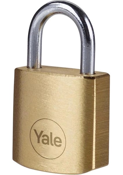 Y110B/20/111/2 - 20MM Pirinç Asma Kilit 2'li Set - Standart Koruma - Çelik Halka - 3 Anahtar