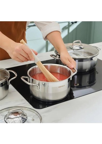 Belen 8 Parça Çelik Tencere Seti indirimleri