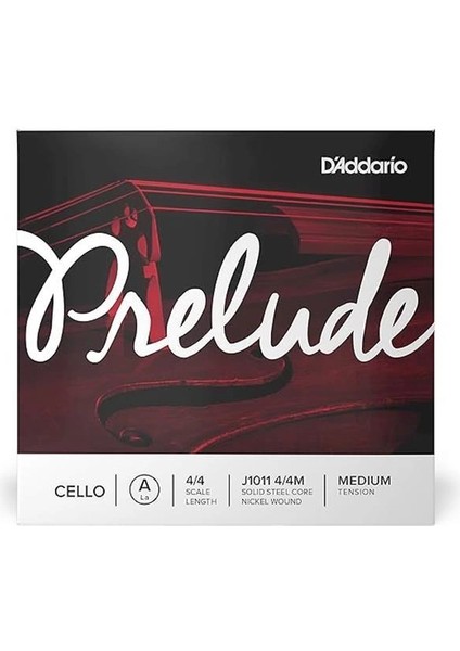 D'addario J1011 4/4m Prelude A Çello Teli (La)