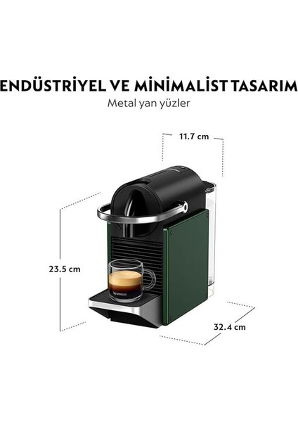 C62 Pixie Kahve Makinesi,yeşil fırsatları