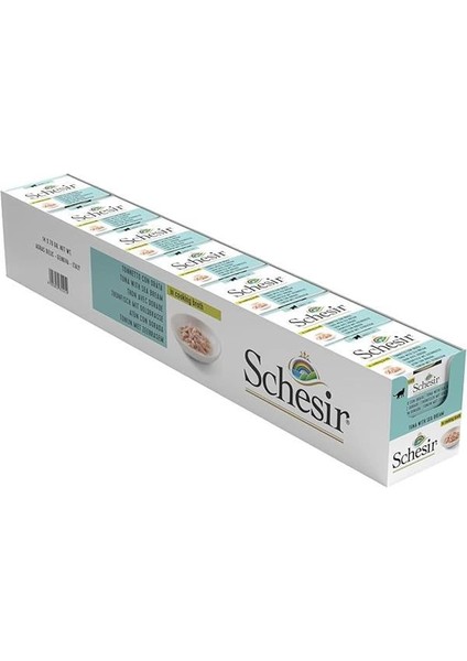 Broth Ton Balıklı ve Çipuralı Et Suyunda Yetişkin Kedi Konservesi 70G indirimleri