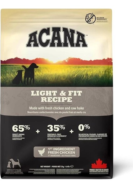 Heritage - Light Fit Köpek Maması 11,4 kg