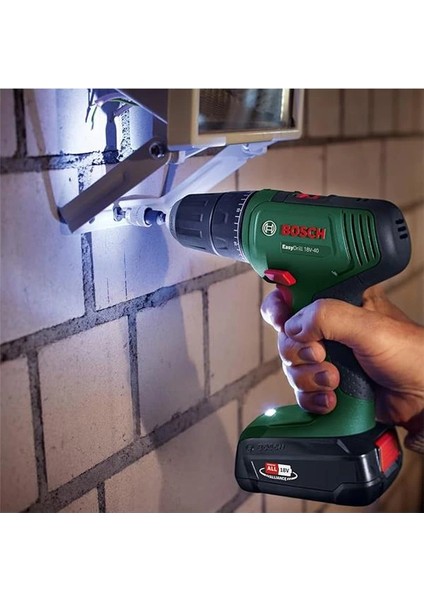 Home And Garden 06039D8005 Easydrill 18V-40 Akülü Tornavida (2 Akü 2,0 Ah, 18 Volt Sistem