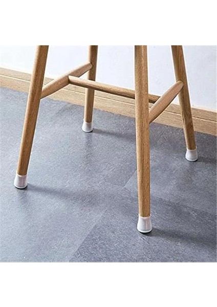 Masa Sandalye Ayak Koruyucu, Sandalye Çorabı, Sandalye Sürtünme Ses Önleyici Silikon, 12