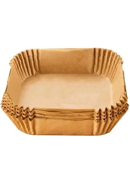 Airfryer Pişirme Kağıdı, Fritöz Yağlı Kağıdı, Yanmaz Kağıt 50 Adet Sıcak Hava Fritözleri indirimleri