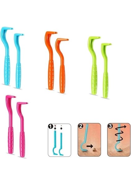 Evcil Hayvanlar Için Etkili ve Kolay Kullanım Sunan 2 Adet Kene Çıkarıcı Kanca fiyatları