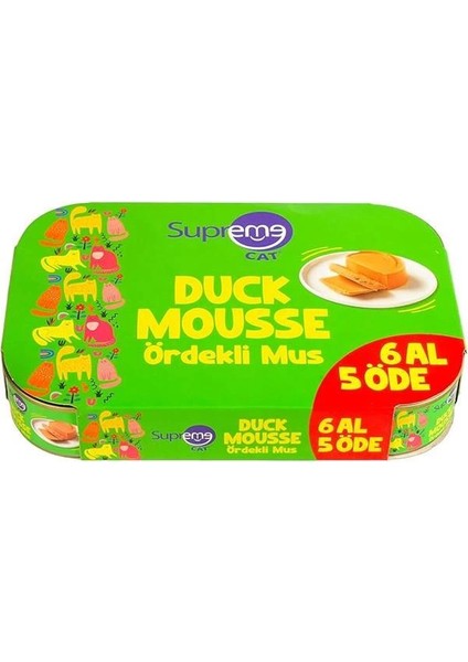 Cat Ördekli Püre 85GR 6 Al 5 Öde Islak Mama modelleri