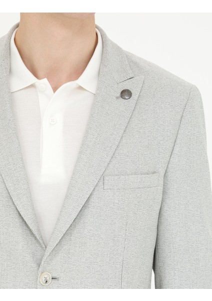 Erkek Taş Ekstra Slim Fit Blazer Ceket 50265114-VR049