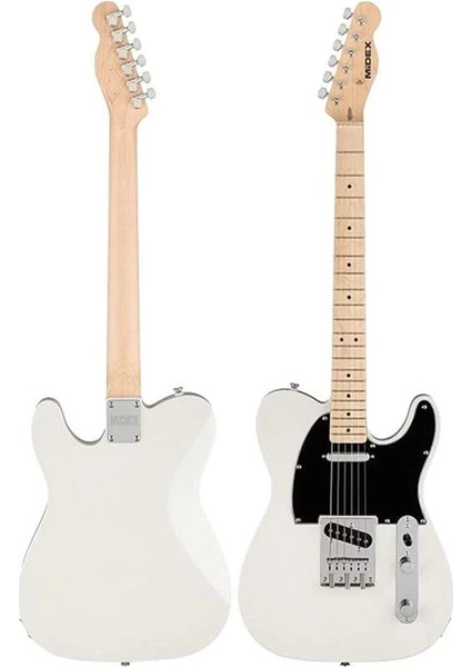 TLX-50CR Tele Kasa Maple Klavye 2 Single-Coil Manyetik Elektro Gitar fırsatları