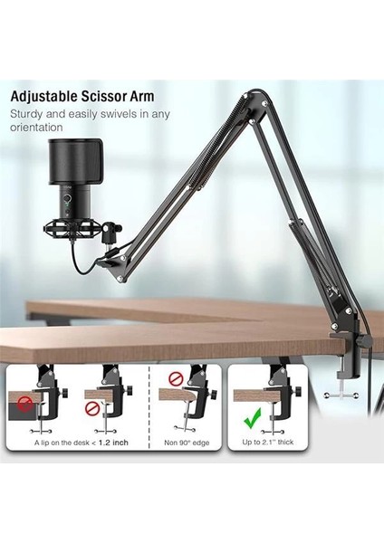 Fifine T683 USB Condenser Mikrofon Kayıt Seti fırsatları