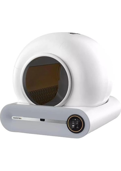 BF01 Akıllı Otomatik Kedi Tuvaleti, Uzaktan Kontrol, 65LT Hazne, 9lt Çöp Haznesi-Uv Kötü