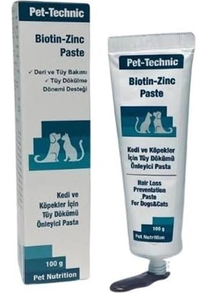 Pet-Technic Biotin Zinc Paste – Kedi ve Köpekler Için Deri ve Tüy Bakımını Destekleyen Biotin & fırsatları