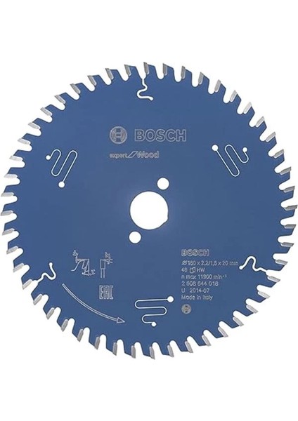 2608644016 Dairesel Testere Bıçağı Expert For Wood, Mavi, 2608644018, 0 Watts, 0 Volts indirimleri