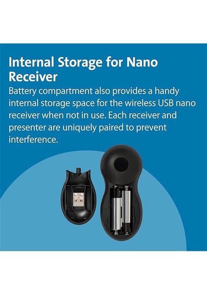 Kırmızı Lazerli Kablolu Sunucu 33374EU