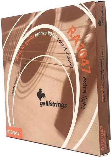 Gallistrings RA1047 Extra Lıght Akustik Gitar Teli