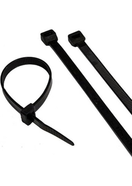 Zenith 3,6X200 Siyah Kablo Bağı & Plastik Kelepçe & Cırt Kelepçe 100 Adet (Paket) fırsatları