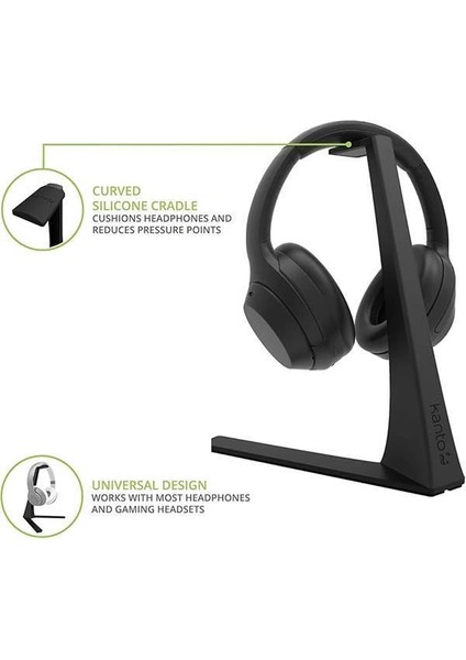 H3 Kulaklık Standı Askı Kutusu Siyah fırsatları