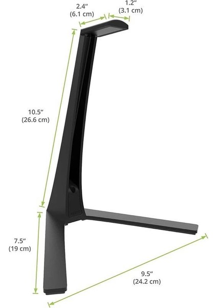 H3 Kulaklık Standı Askı Kutusu Siyah indirimleri