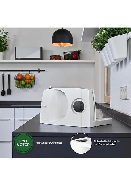 Markant 01 Elektrikli Ev ve Ofis Tipi Gıda Dilimleyici, Eko Motor fırsatları