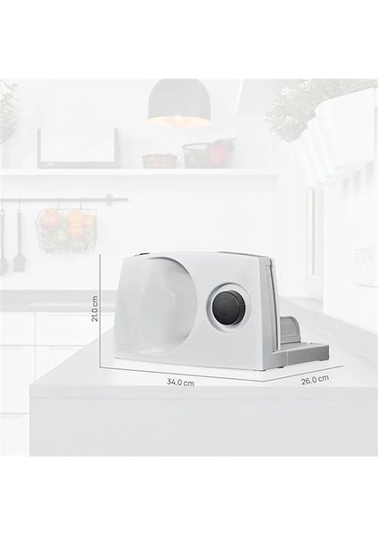 Markant 01 Elektrikli Ev ve Ofis Tipi Gıda Dilimleyici, Eko Motor