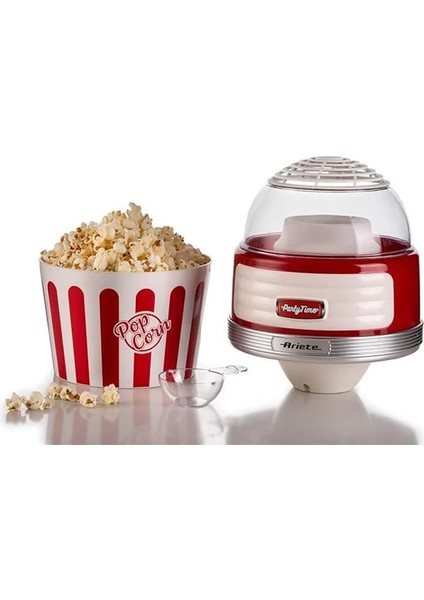 Party Time Patlamış Mısır Makinesi Rosso Xl Kırmızı fırsatları