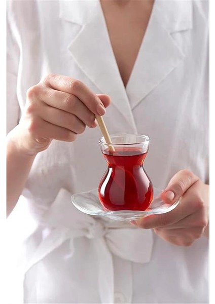 Dantel 6'lı Çay Bardağı modelleri