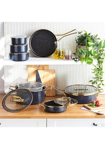 Kristal Emaye Granit Antrasit Ind 14 Prç Çeyiz Set fiyatları