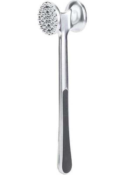Mallart® Paslanmaz Çelik Et Döveceği, 22 Cm, Çift Taraflı Başlık, Kaymaz Saplı