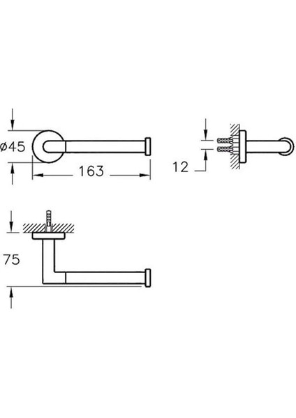Minimax A44789 Yedek Tuvalet Kağıtlığı, Krom fiyatları