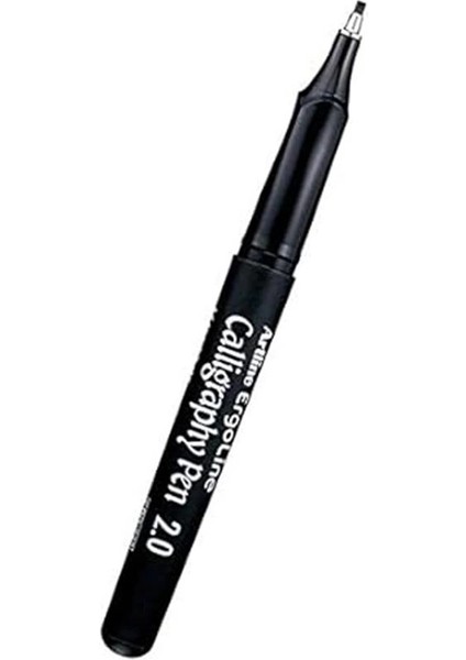Ergoline Calligraphy Pen 2.0 Kaligrafi Kalemi, 2.0 Mm, Siyah indirimleri