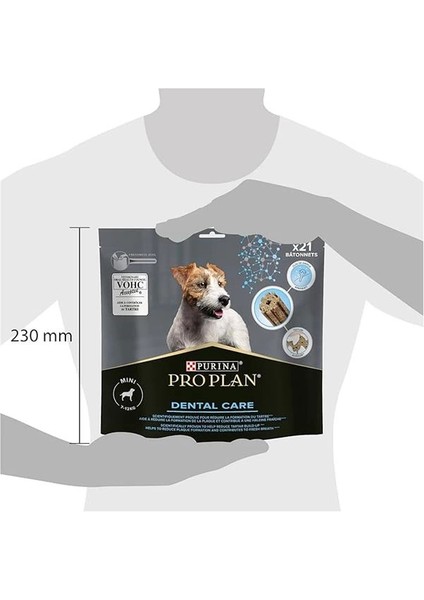 Small Breed Dental Care Küçük Irk Köpekler Için Diş Sağlığı Ödülü 21 Parça 345GR fırsatları