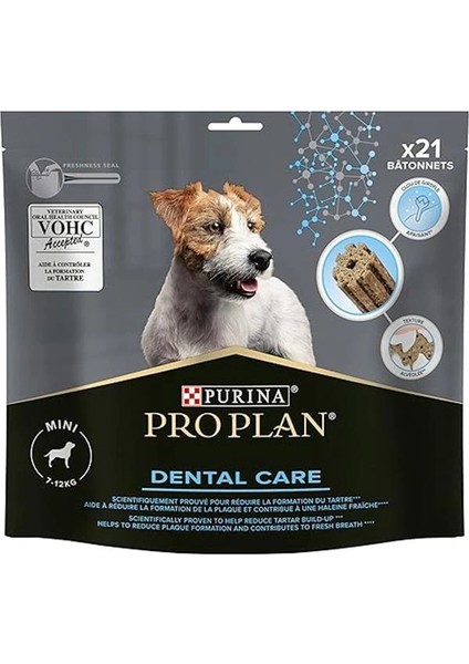 Small Breed Dental Care Küçük Irk Köpekler Için Diş Sağlığı Ödülü 21 Parça 345GR