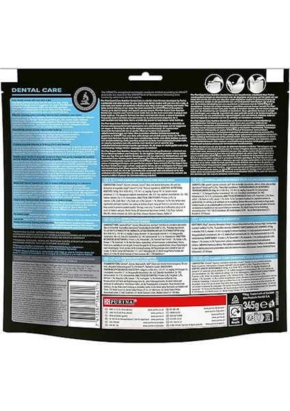 Small Breed Dental Care Küçük Irk Köpekler Için Diş Sağlığı Ödülü 21 Parça 345GR