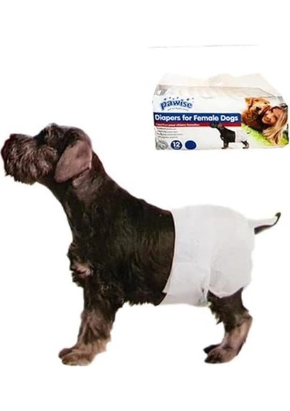 Pawise Köpek Alt Bağlama Bezi M Boy 12 Adet fiyatları