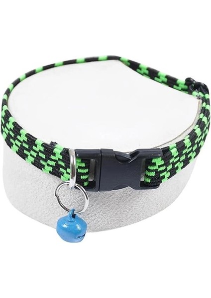 Elastik Zilli Kedi Köpek Tasması Boyun Tasma Ayarlı 2'li Set indirimleri
