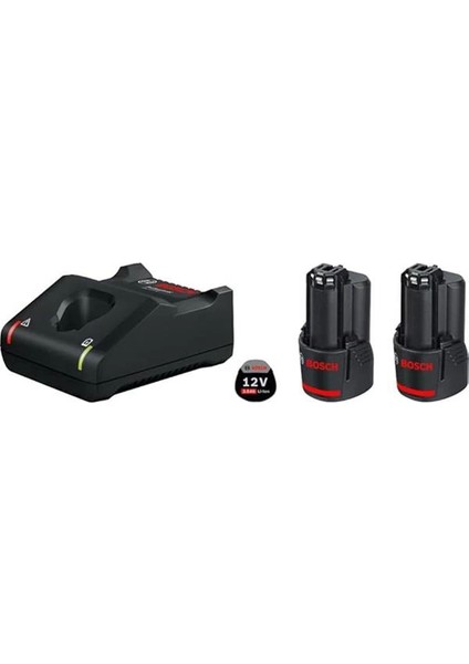 12V Akü Şarj Cihazı Seti (2 x 3.0AH; Gal 12V-40; Modül)