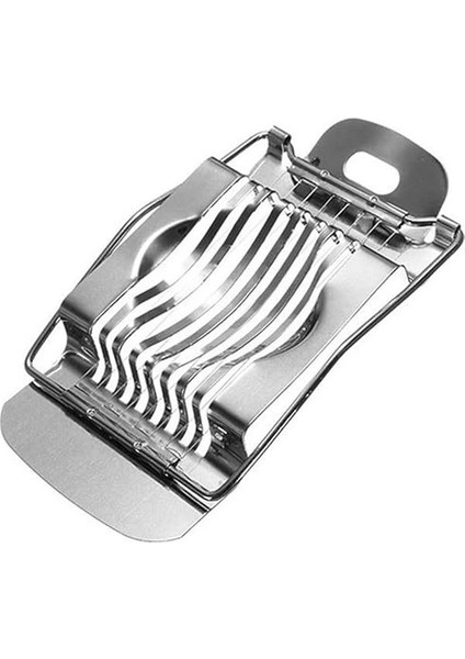Paslanmaz Çelik Yumurta Dilimleyici, Pratik Mutfak Aleti, 15X9 cm modelleri