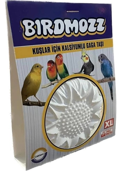 Birdmozz Kuşlar Için Xl Büyük Boy Kalsiyumlu Gaga Taşı