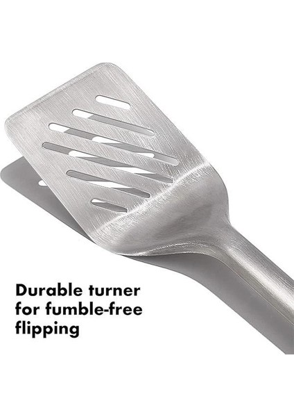 Good Grips Spatula ve Maşa Seti - Bulaşık Makinesinde Yıkanabilir Barbekü Maşası Seti Paslanmaz modelleri