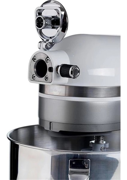 Moderna Mutfak Şefi Beyaz Gri 1589/01 - Döküm Gövde, Planet Mikser Yoğurma Makinesi, 1600 modelleri