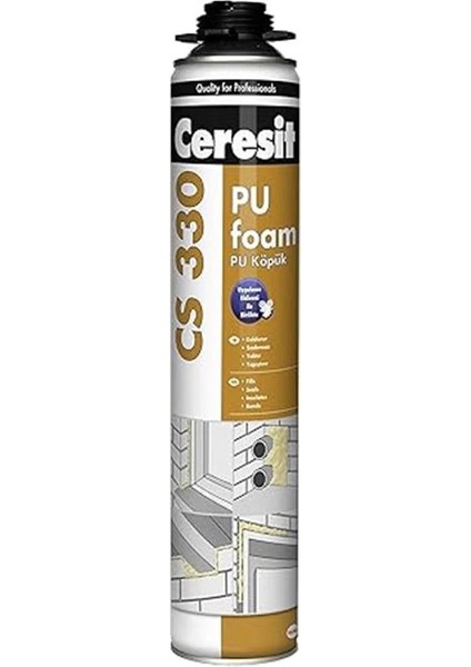 Cs 330 Pu Köpük, Kapı ve Pencere Kasalarını Sabitleyen Poliüretan Köpük, Boşlukları Dolduran indirimleri
