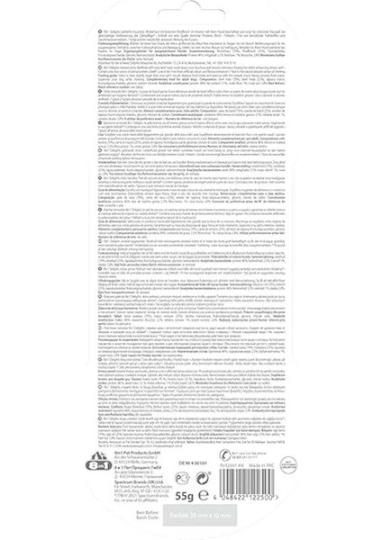 Delights Beef Twisted Sticks Burgu Çubuklar 10'lu, 55 gr Köpek Ödülü fiyatları