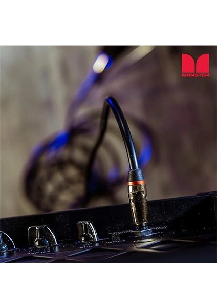 Prolink Rock Instrument Cable - Right Angle To Straight | 6.4mt